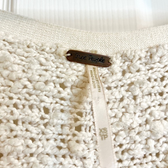 Free People Ivory Songbird Pullover - Picture 6 of 10